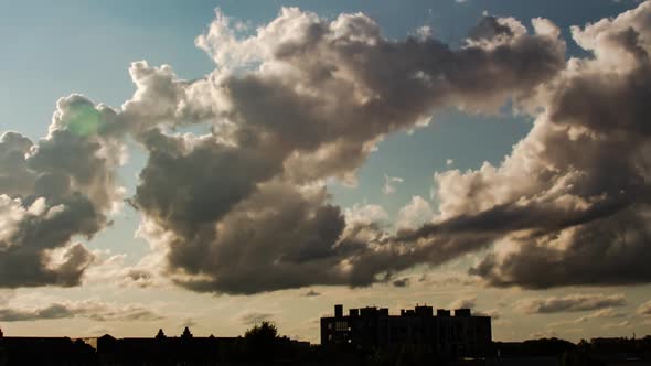 Timelapse Clouds in the Sky