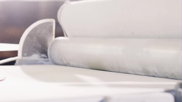 The Process of Making Dough Chips in the Production