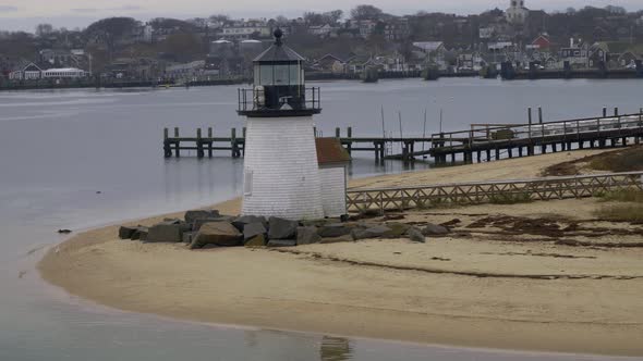 Leaving Nantucket Brant Point Lighthouse