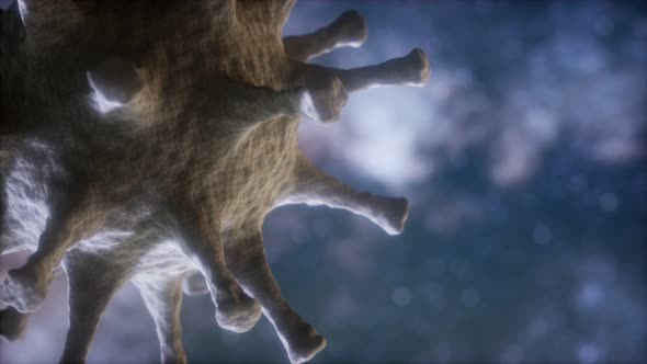 Virtual Representation Macro Model of Novel Coronavirus COVID-2019 alt