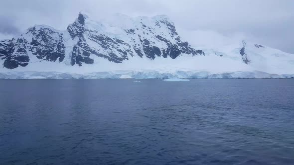 Antarctic Landscape From the Ship