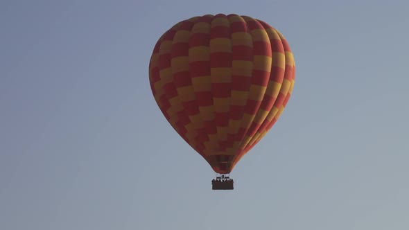 Hot Air Baloon Flying in Sky