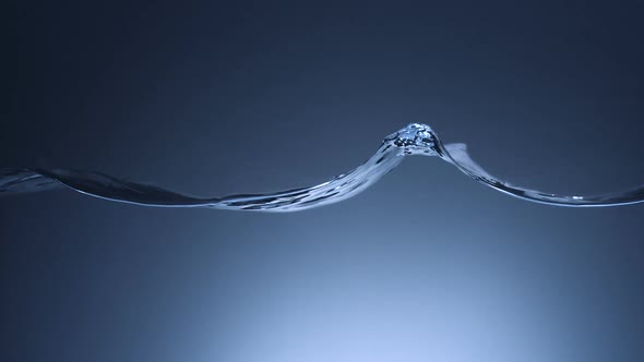 Water surface wave, Slow Motion alt