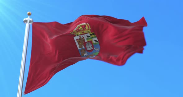 Avila Flag, Spain