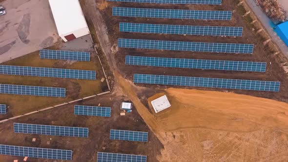 Photovoltaic plant field