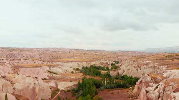 Gomeda And Uzengi Valleys In Kapadokya