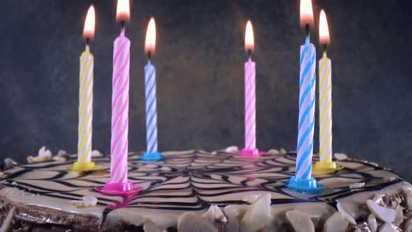 Candles on the Birthday Cake