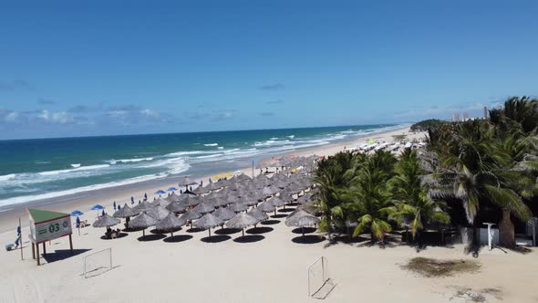 Downtown Fortaleza state Ceara Brazil. Travel destination. Tropical scenery