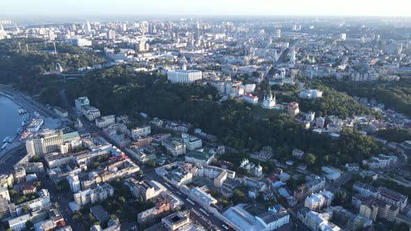 Kyiv  Aerial View of the Capital of Ukraine