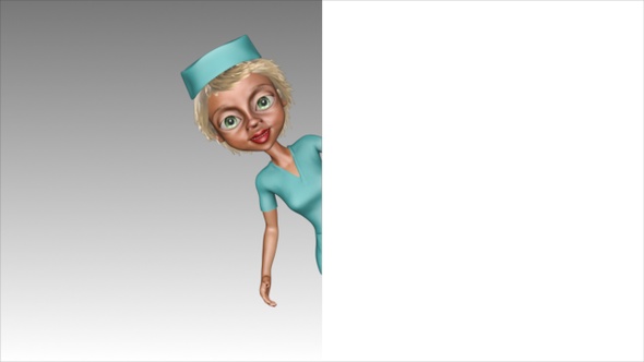 Cartoon Nurse - Ads Show 1 alt