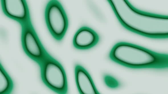Abstract Looping Background in Green Color