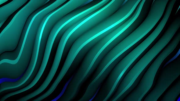Blue Abstract Background 4K
