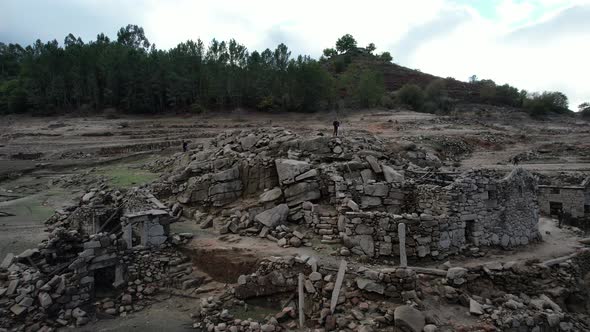 Abandoned House in Lost City. Spain