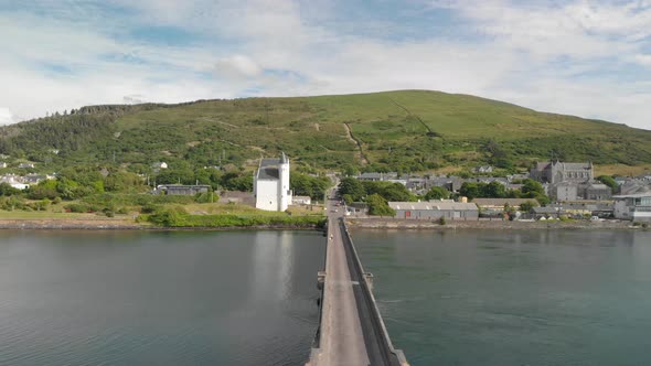 single lane bridge over river. location cahirsiveen co kerry ,iveragh peninsula, homeplace to daniel