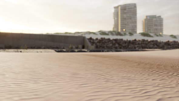 Beach Closed to Slow Spread of Coronavirus Covid 19 Pandemic