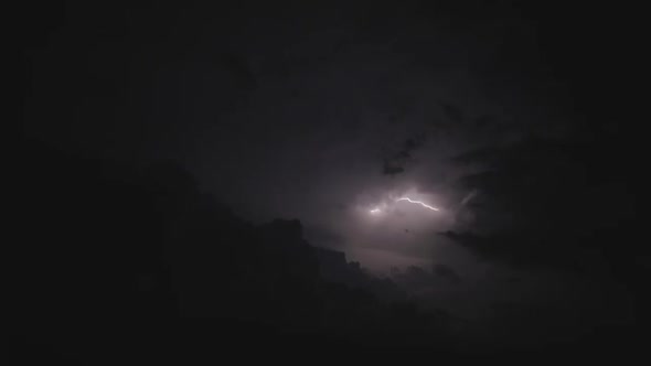Thunderstorm in slowmotion