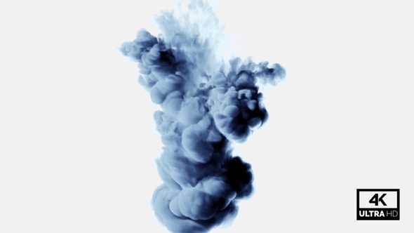 Falling Soft Blue Ink alt