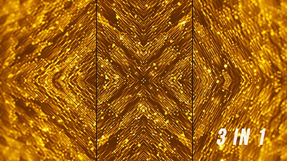 Gold Luxury Particles Backgrounds