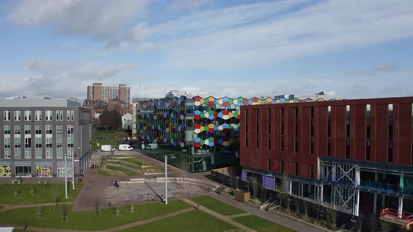 Work continues on the new Hilton hotel complex at the One Smithfield Stoke on Trent City Council bui