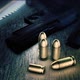Gun, Bullets And Knife On A Table  - VideoHive Item for Sale