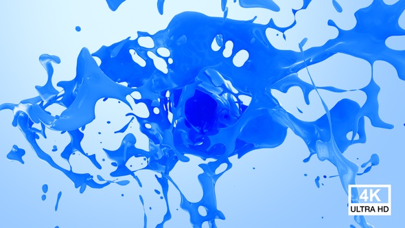 Blue Paint Splash alt