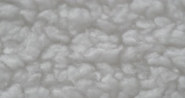 White Fleece Closeup