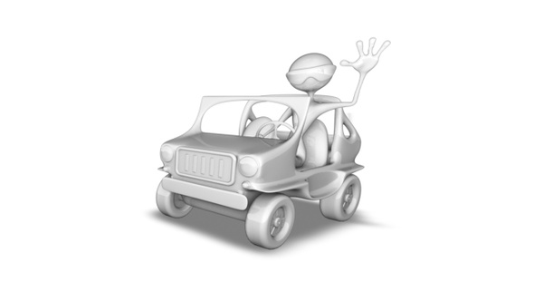 Cartoon Man 3D Character - Auto Rally alt