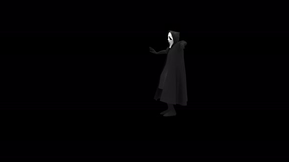 57 Ghost Halloween Dancing 4K