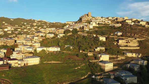 Roofs of the Highmountainous Village of Kubachi