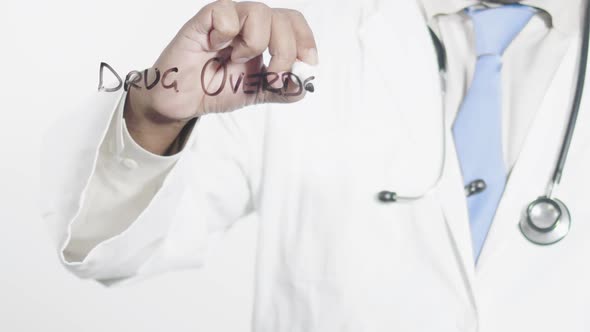 Asian Doctor Writes Drug Overdose