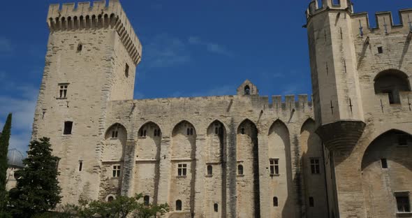 The Popes' Palace, Avignon, France