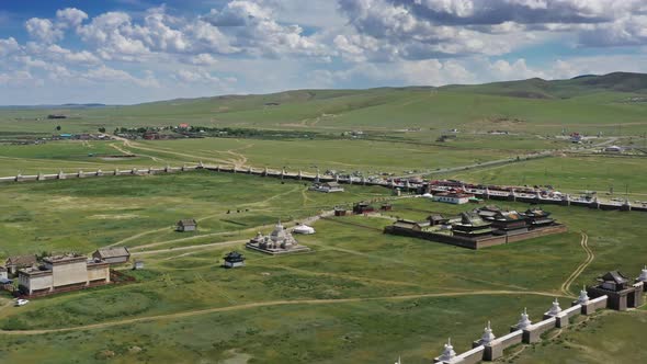 Kharkhorin Erdene Zuu Monastery in Mongolia