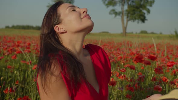 The Girl in the Red Dress Is Very Hot