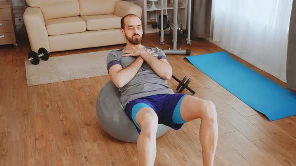 Abs Workout Fitness Ball