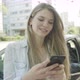 Young woman using smartphone - VideoHive Item for Sale