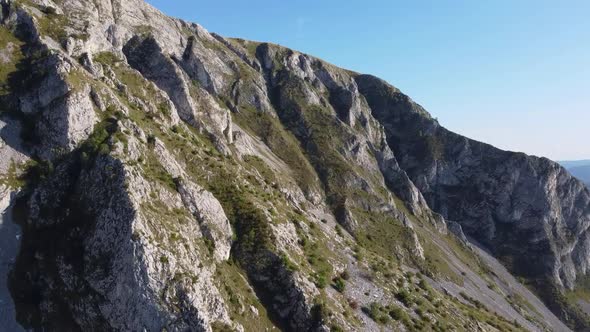 Mountain Side Aerial View