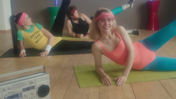 Retro Aerobics Group Exercise