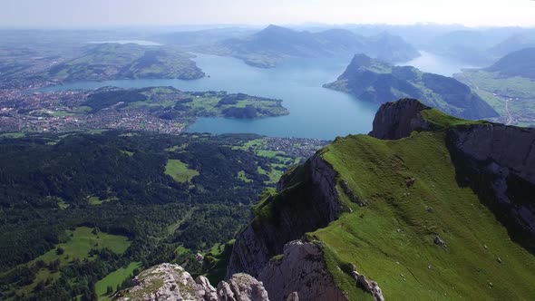 Mountain Landscape in Summer Season