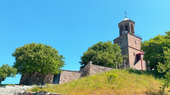 Orthodox Shavnabada Monastery In Tbilisi