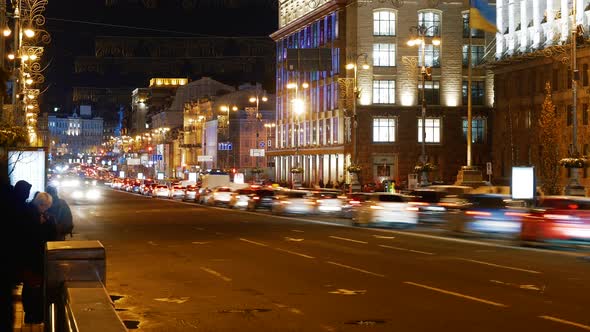 Night City Metropolis Time Lapse