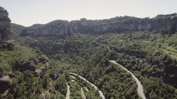 Siurana Mountains Tarragona Catalonia Spain