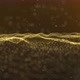 Beautiful Golden Stars Ocean Waving - VideoHive Item for Sale