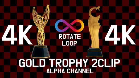 Trophy Rotate Loop 2 Clip 4K alt
