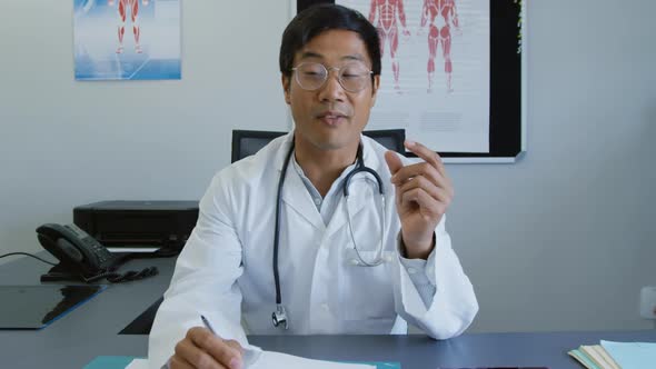 Medical professional at work alt