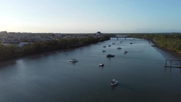 4K Drone Fitzroy River Day