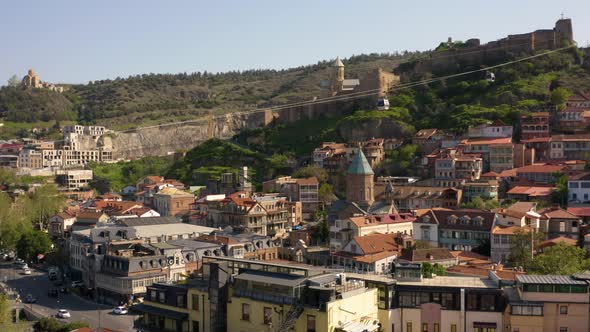 Aerial View of Tbilisi