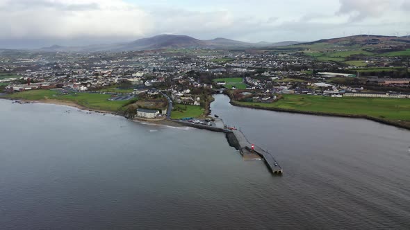 The Town Buncrana in County Donegal - Republic of Ireland