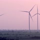 Windmills Farm Energy Production at Sunrise - VideoHive Item for Sale