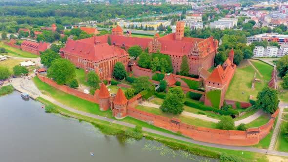 Castle of the Teutonic Order in Malbork is a 13th-century castle located near the town of Malbork, P