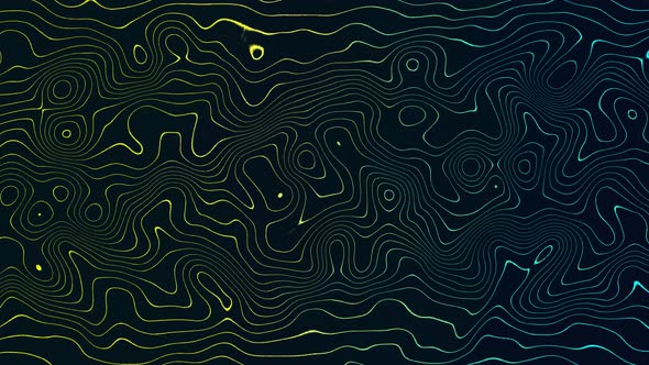 abstract gradient liquid wavy line motion background